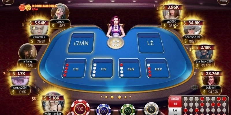 Cách chơi xóc đĩa theo phương pháp đặt cược gấp thếp