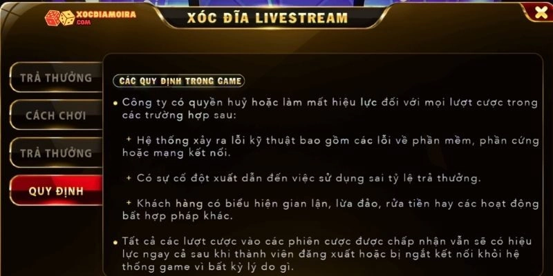 Điểm danh các quy tắc chơi bắt buộc phải nắm thật kỹ