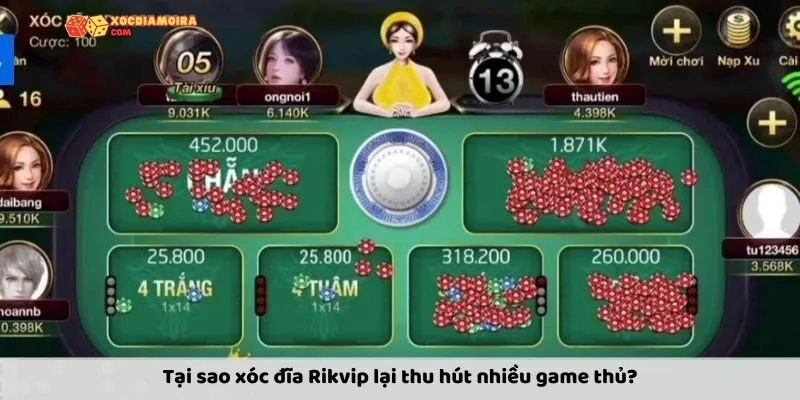 Xóc Đĩa Rikvip – Game Đổi Thưởng Uy Tín, Nhận Tiền Thật